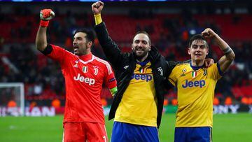 Juventus vence al Tottenham gracias a Higuaín y Dybala