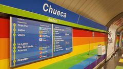 As&iacute; ser&iacute;a el Metro de Madrid si homenajeara al Orgullo Gay