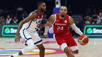 Estados Unidos - Canadá, en directo: Mundial Baloncesto 2023 hoy en vivo