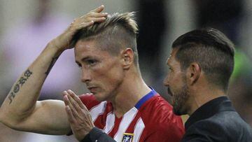 Atleti striker Torres looks to be on his way.
