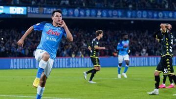 Mexico international Hirving Lozano scored one goal and assisted another in Napoli’s victory over Empoli in Serie A