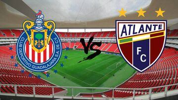 Chivas vs Atlante (1-1) Copa MX: Resumen del partido y goles