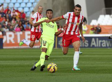 Barcelona y Almería sostuvieron un reñido encuento en una nueva fecha de la Liga BBVA.