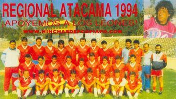 Regional Atacama: Desapareció en 1998 tras varias campañas en Primera y en el Ascenso. Destacó Marcelo Vega en su equipo. Actualmente recibe el nombre de Copiapó.
