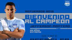 Jefferson Montero, nuevo jugador de Emelec