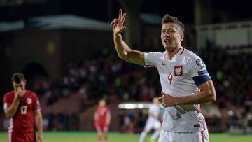 Lewandowski becomes Poland's record scorer in Armenia rout