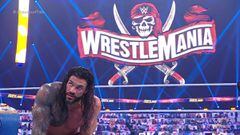 Roman Reigns en WWE Fastlane 2021.
