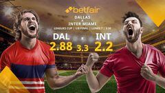 FC Dallas vs. Inter Miami: horario, TV, estadísticas, cuadro y pronósticos Leagues Cup