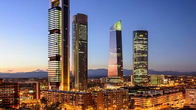 Cuánto miden las cuatro torres de Madrid y estará construido el - AS.com