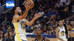 The Golden State Warriors put the cherry on top of their Championship celebration with an opening night win over the Los Angeles Lakers on Tuesday night.