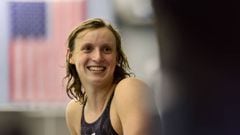 What swimming events does 2021 Tokyo Olympian Katie Ledecky participate in? Dates and times