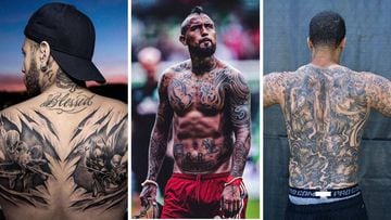 Los tatuajes más impresionantes que lucen los deportistas