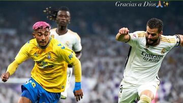 The Barcelona player, on loan at Las Palmas, published an image that is certainly open for interpretation.