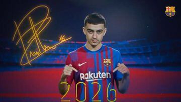 Barcelona confirm Pedri to renew deal until 2026 as club sets &euro;1bn buyout clause