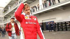 Vettel en M&eacute;xico.