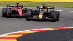Max Verstappen (Red Bull RB19). Spa-Francorchamps, Bélgica. F1 2023.