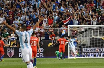Argentina-Chile en imágenes