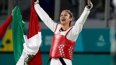 Leslie Soltero, medalla de oro en taekwondo en los Juegos Panamericanos de Santiago 2023