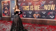 Cast member Jennifer Lopez attends a premiere for the film "This Is Me... Now: A Love Story" in Los Angeles, California, U.S. February 13, 2024. REUTERS/Mario Anzuoni
