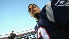 FOXBORO, MA - DECEMBER 04: Tom Brady #12 of the New England Patriots reacts after defeating the Los Angeles Rams 26-10 at Gillette Stadium on December 4, 2016 in Foxboro, Massachusetts.   Adam Glanzman/Getty Images/AFP == FOR NEWSPAPERS, INTERNET, TELCOS &amp; TELEVISION USE ONLY ==