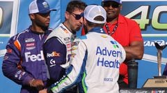 As the two drivers got into a physical fight following the race, fans were ‘treated’ to scenes that did neither the drivers nor the Cup series any favors.