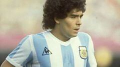 Sale a subasta la camiseta con la que Maradona debutó en un Mundial