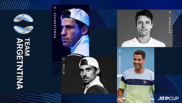 Argentina en la ATP Cup 2021: equipo, capitán, fixture, partidos y calendario