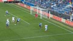 El primer gol del Madrid: Gran detalle de Hazard