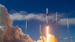 Falcon de Space X lanza al espacio 46 satélites Starlink para red de internet