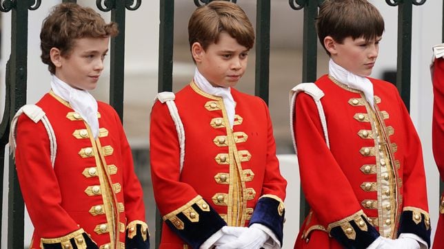 Where is Prince George? What was his coronation role?