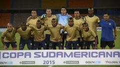 En la primera fase de la Copa Sudamericana, &Aacute;guilas Doradas elimin&oacute; a Uni&oacute;n Comercio.