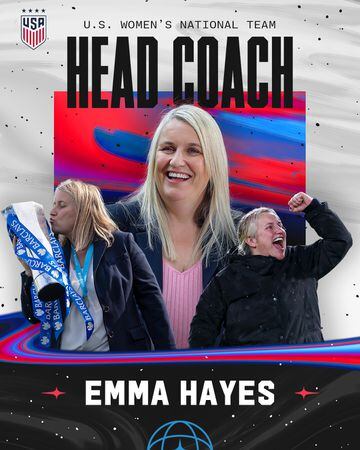 US Soccer hace oficial la llegada de Emma Hayes como entrenadora del USWNT