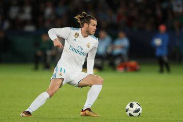 Bale in action during Real Madrid's Club World Cup final win over Gremio on Saturday.