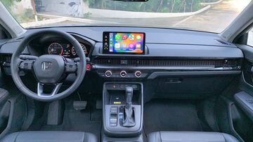 Fotografía de interiores del Honda CRV 2023