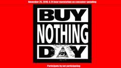 Buy Nothing Day. Foto: adbusters.com