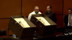 Vídeo: Jaime Maussan presenta cuerpos de seres no humanos en la Cámara de Diputados