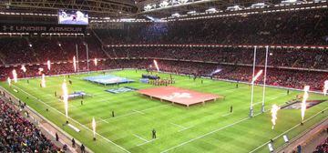 Rugby at the Principality Stadium (Wales)