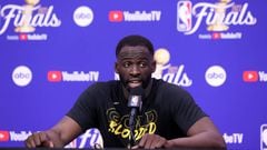 The Golden State Warriors’ Draymond Green was in no mood to press the panic button after his teams’ 120-108 loss to the Boston Celtics on Thursday.