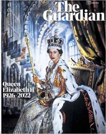 Las portadas de los diarios tras el fallecimiento de Isabel II