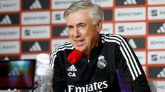 Real Madrid coach Carlo Ancelotti spoke to the media prior to Saturday's Copa del Rey final against Osasuna.