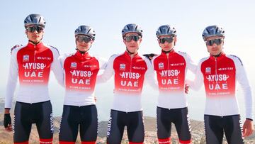 Corredores del nuevo Ayuso Team UAE.