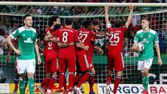 Bayern M&uacute;nich derrota a Werder Bremen y se clasifica a la final de la Copa de Alemania. 