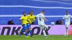 Gol de Toni Kroos ante Cádiz