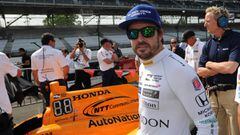 Alonso en Indy 500.