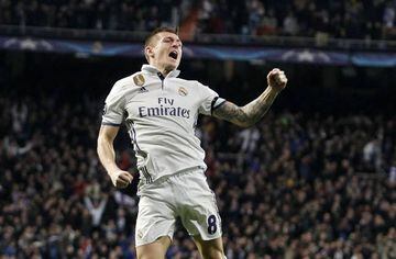Kroos has been at Real Madrid since 2014.