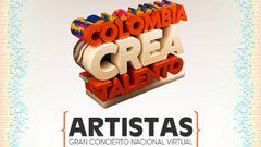 En Vivo Online, Colombia crea talento, concierto del d&iacute;a de la independencia de Colombia.