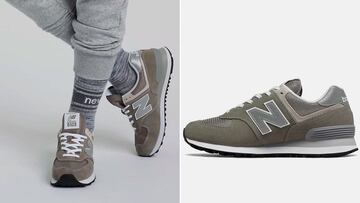 Comprar zapatillas NEW BALANCE 574 blancas mujer