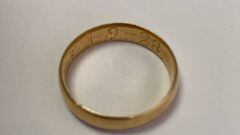 Buscan al dueño de un anillo robado de casi 100 años de antigüedad