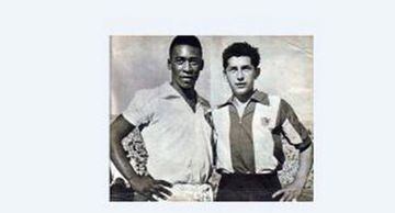 Pelé y Francisco 'Chamaco' Valdés.