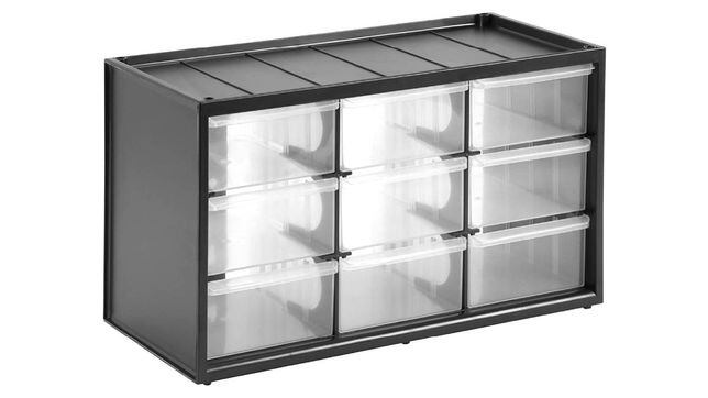 Organiza tus piezas más pequeñas con esta caja de almacenamiento de nueve  cajones - Showroom